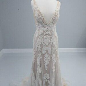 Justin Alexander Wedding Dress Style 8919 NWOT (2018)